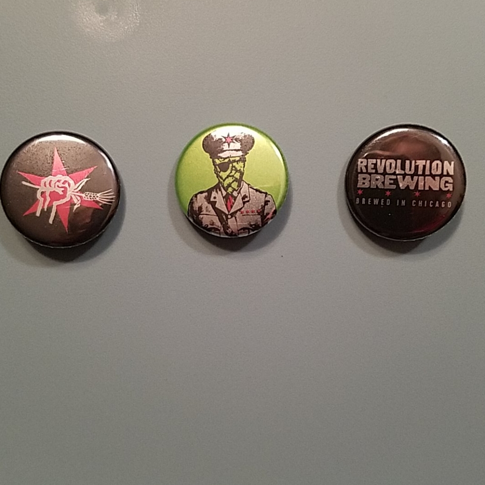 Collectible Button Beer Pins